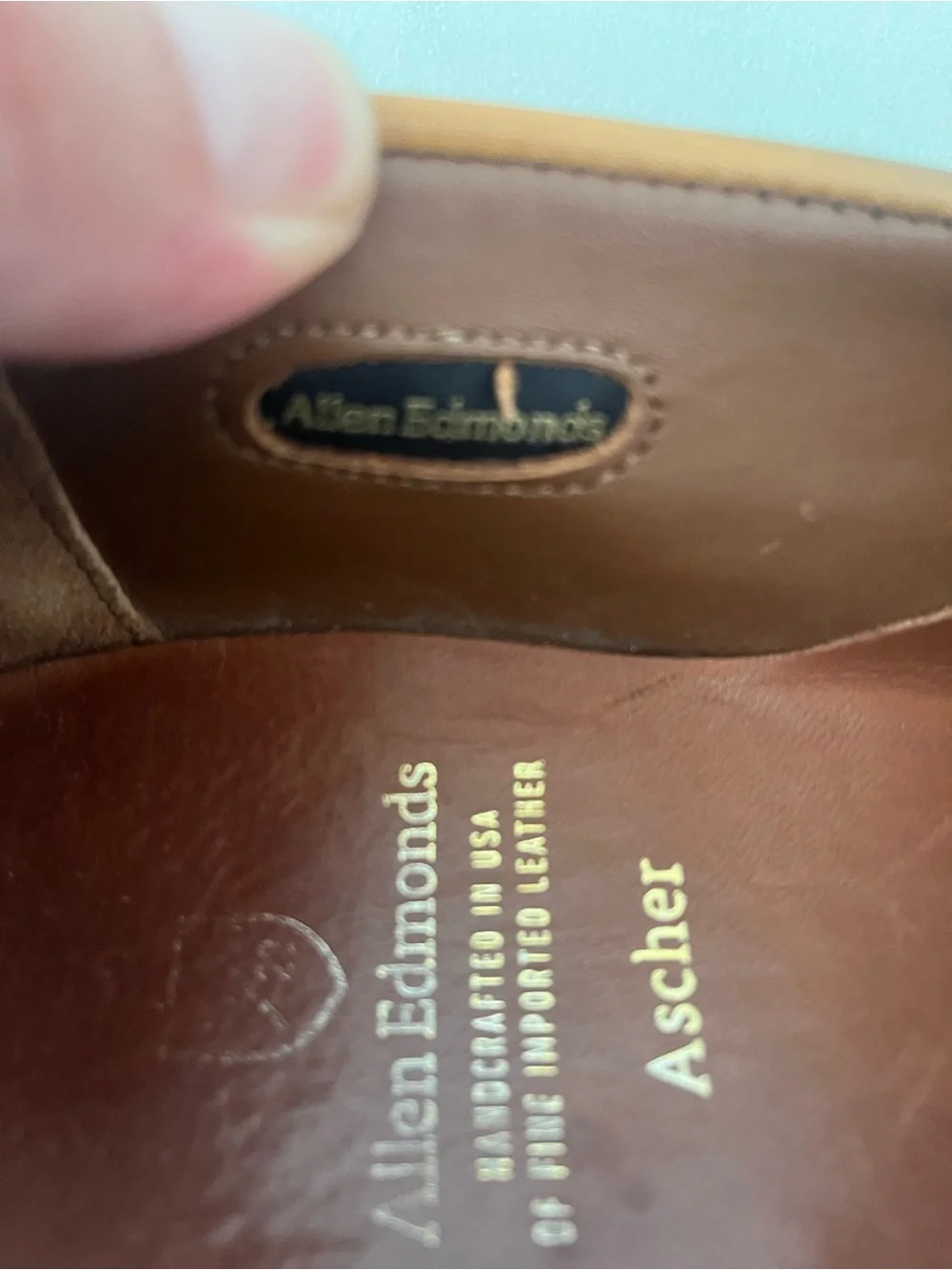 Allen Edmonds Brown Leather Penny Loafers